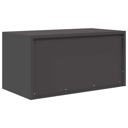 Armadio Nero 80 x 40 x 40 cm Acciaio