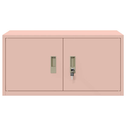 Armadio Rosa 80 x 40 x 40 cm Acciaio | homemem39