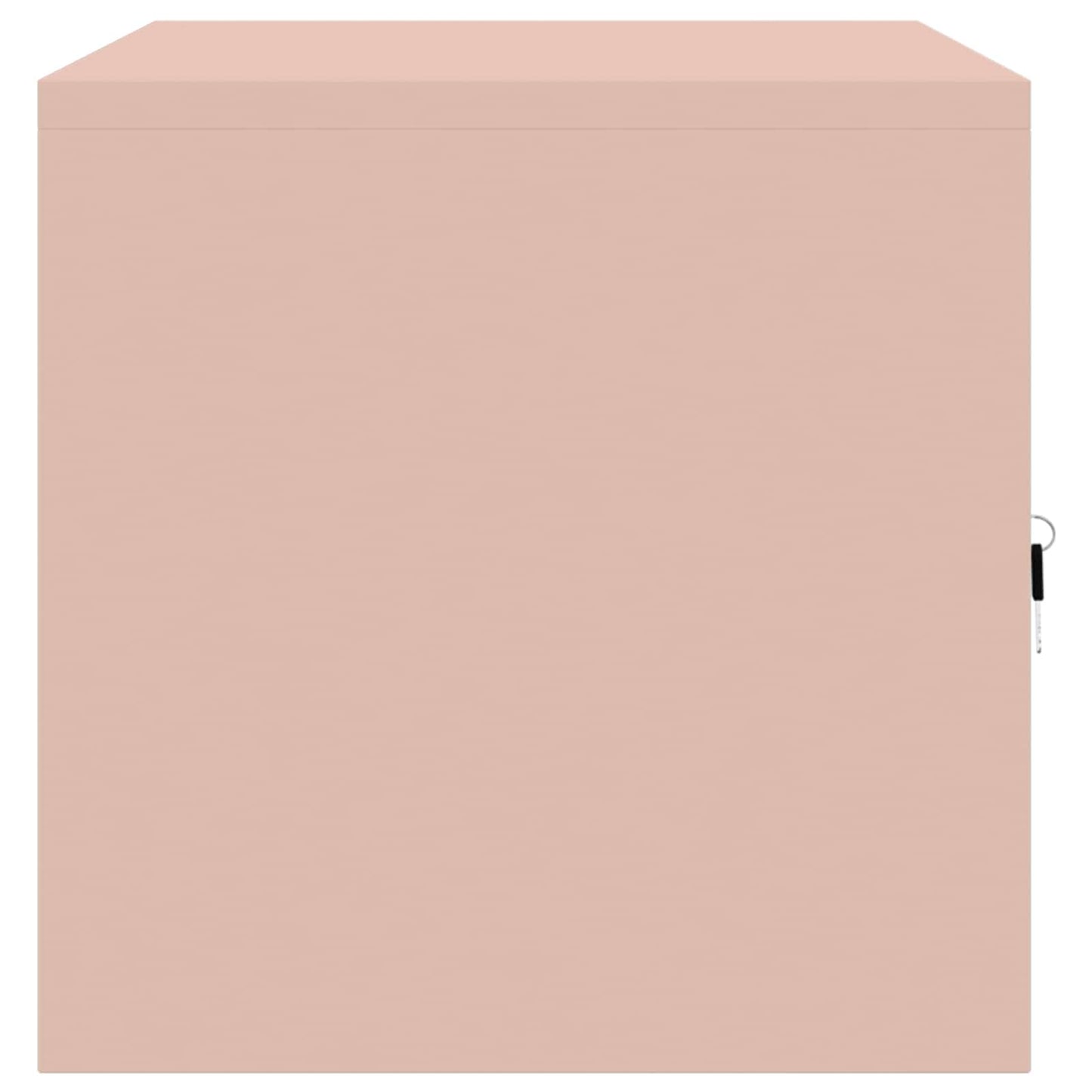 Armadio Rosa 80 x 40 x 40 cm Acciaio | homemem39