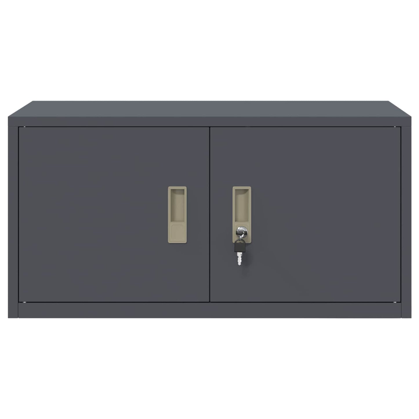 Armadio Antracite 80 x 40 x 40 cm Acciaio | homemem39