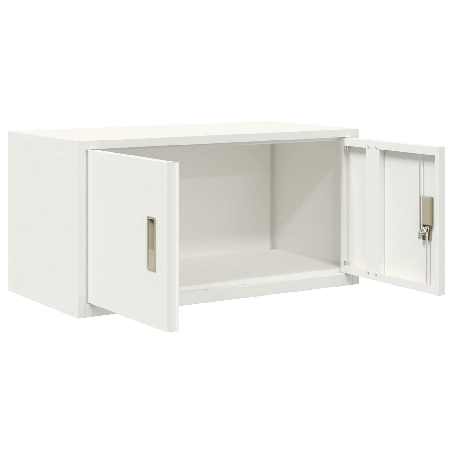Armadio Bianco 80 x 40 x 40 cm Acciaio