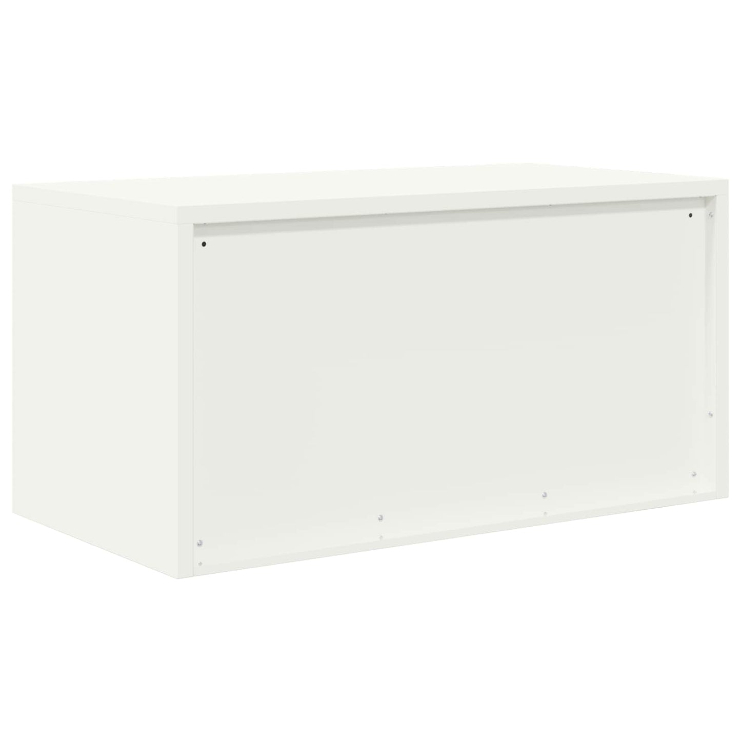 Armadio Bianco 80 x 40 x 40 cm Acciaio | homemem39