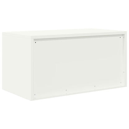 Armadio Bianco 80 x 40 x 40 cm Acciaio