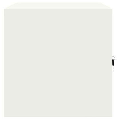 Armadio Bianco 80 x 40 x 40 cm Acciaio | homemem39