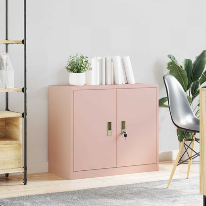 Armadio Rosa 80 x 40 x 70 cm Acciaio