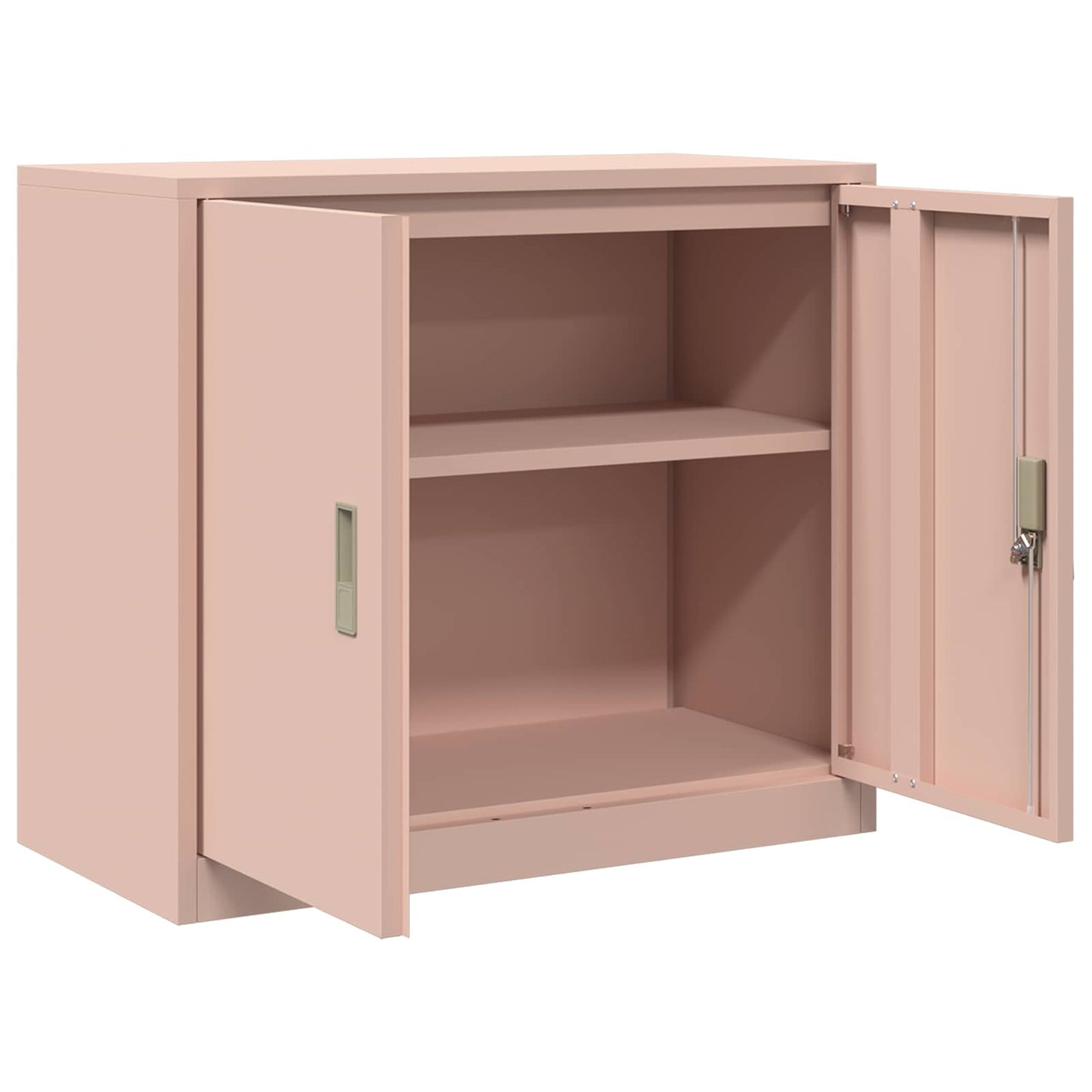 Armadio Rosa 80 x 40 x 70 cm Acciaio | homemem39