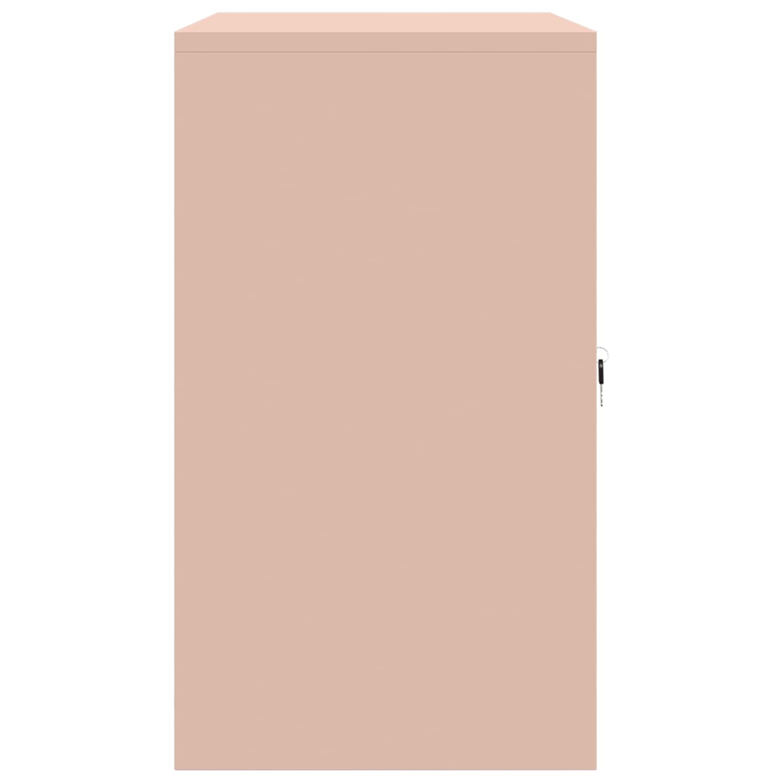 Armadio Rosa 80 x 40 x 70 cm Acciaio | homemem39