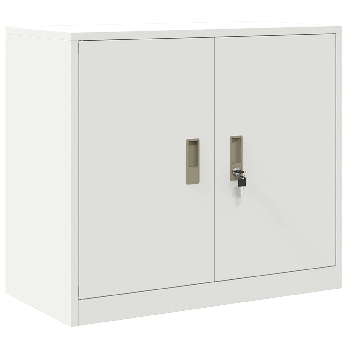 Armadio Bianco 80 x 40 x 70 cm Acciaio