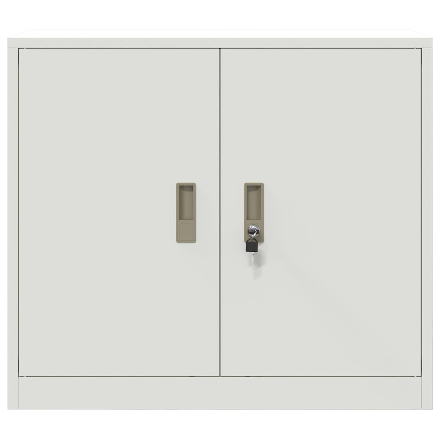 Armadio Bianco 80 x 40 x 70 cm Acciaio | homemem39