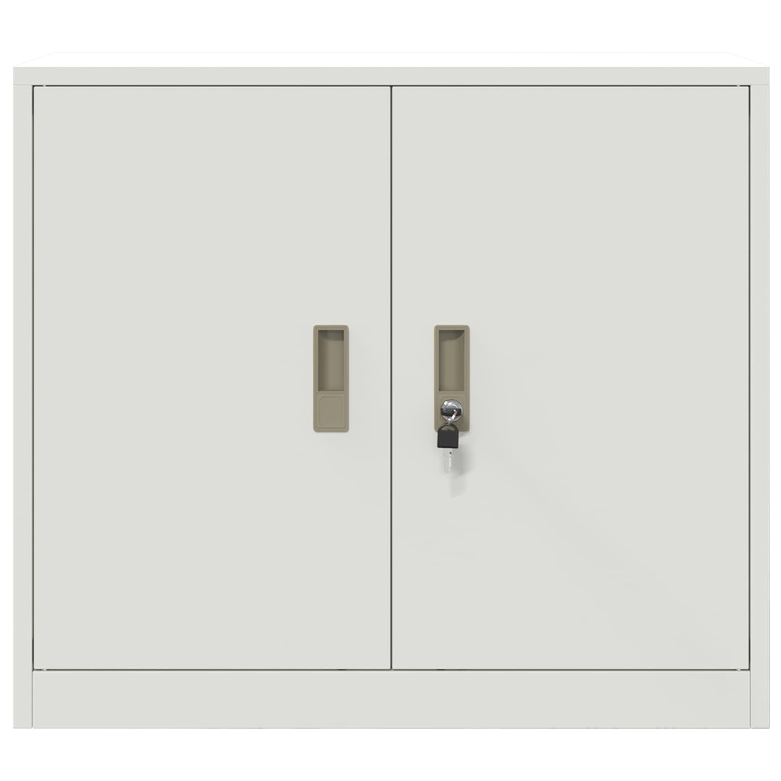 Armadio Bianco 80 x 40 x 70 cm Acciaio | homemem39