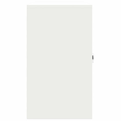 Armadio Bianco 80 x 40 x 70 cm Acciaio
