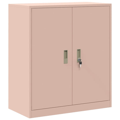 Armadio Rosa 80 x 40 x 90 cm Acciaio | homemem39