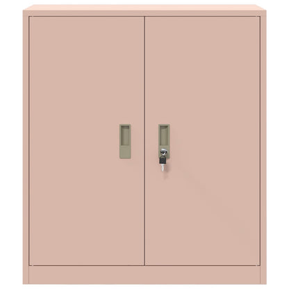 Armadio Rosa 80 x 40 x 90 cm Acciaio | homemem39