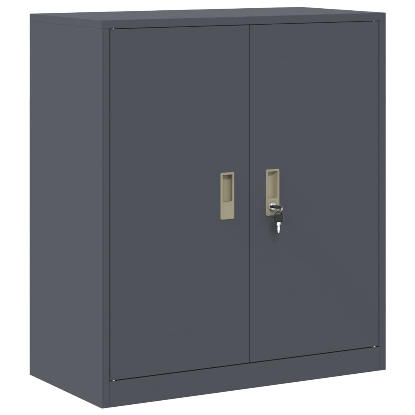 Armadio Antracite 80 x 40 x 90 cm Acciaio | homemem39