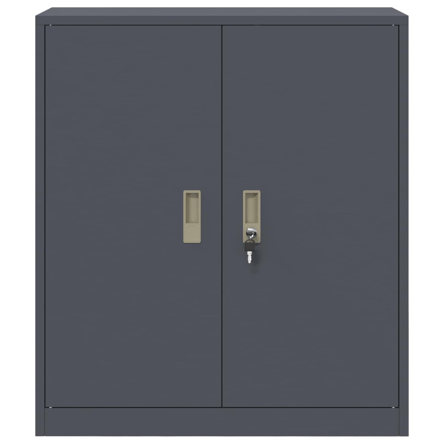 Armadio Antracite 80 x 40 x 90 cm Acciaio | homemem39