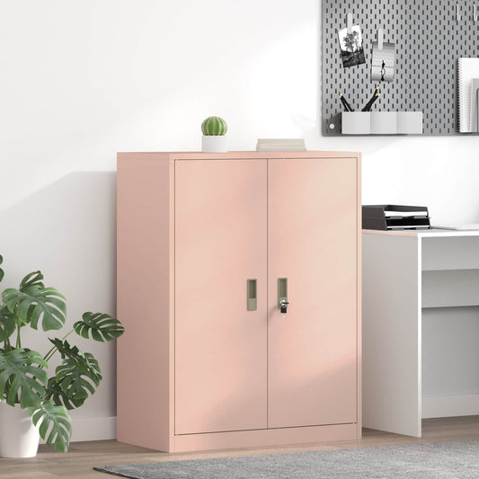 Armadio Rosa 80 x 40 x 105 cm Acciaio | homemem39
