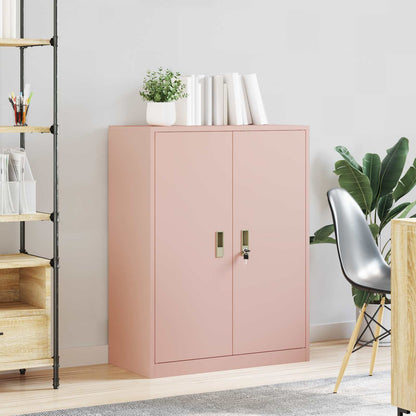 Armadio Rosa 80 x 40 x 105 cm Acciaio | homemem39
