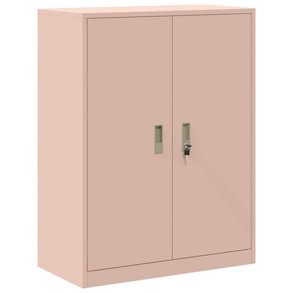 Armadio Rosa 80 x 40 x 105 cm Acciaio | homemem39