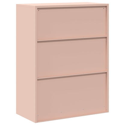 Armadio Rosa 80 x 40 x 105 cm Acciaio | homemem39