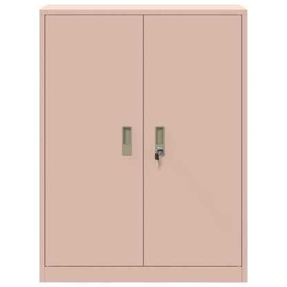 Armadio Rosa 80 x 40 x 105 cm Acciaio | homemem39