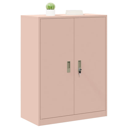 Armadio Rosa 80 x 40 x 105 cm Acciaio | homemem39
