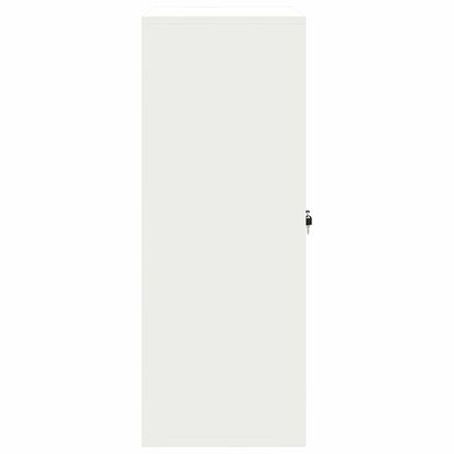 Armadio Bianco 80 x 40 x 105 cm Acciaio