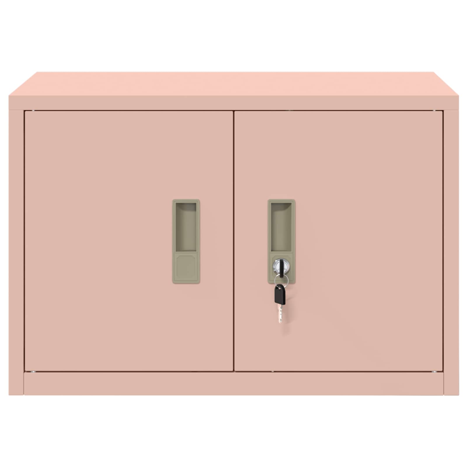 Armadio Rosa 60 x 40 x 40 cm Acciaio | homemem39