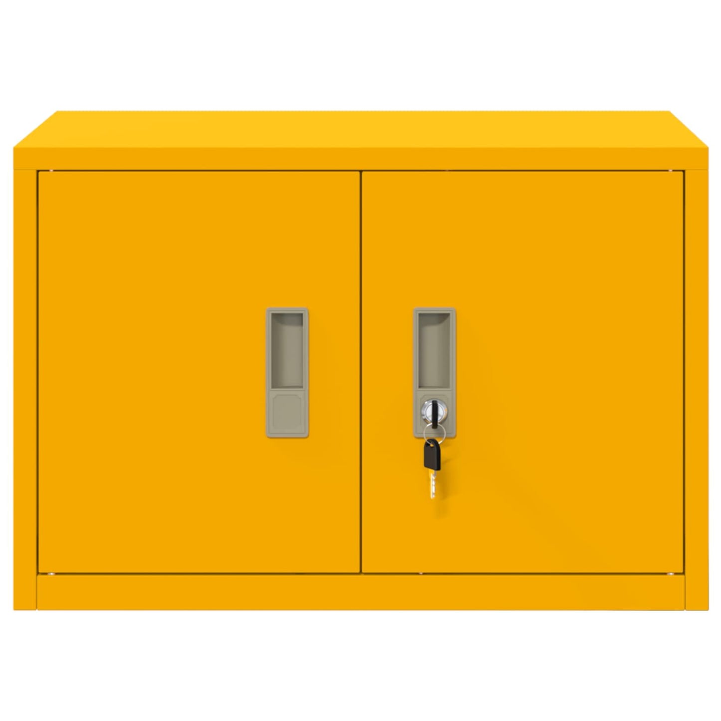 Armadio Giallo senape 60 x 40 x 40 cm Acciaio