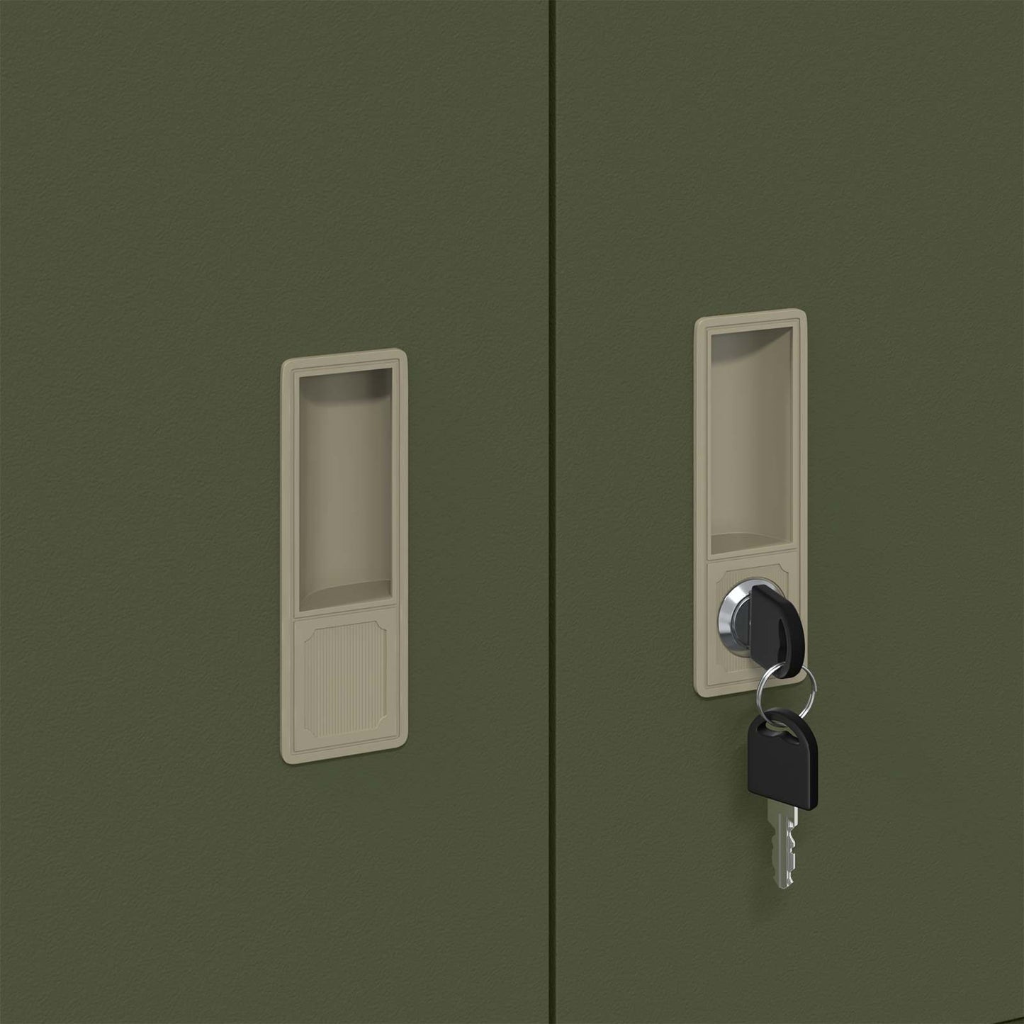 Armadio Verde oliva 60 x 40 x 40 cm Acciaio | homemem39