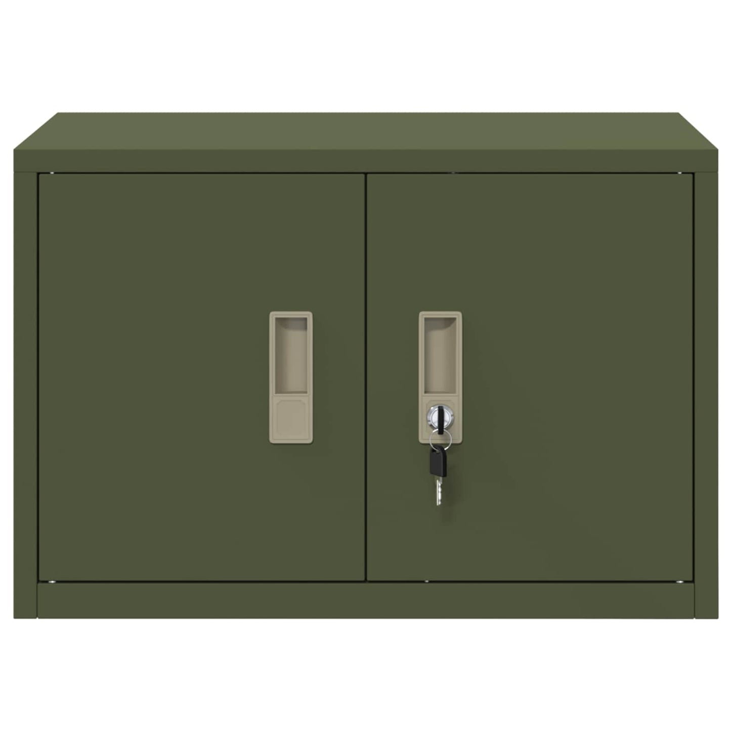 Armadio Verde oliva 60 x 40 x 40 cm Acciaio