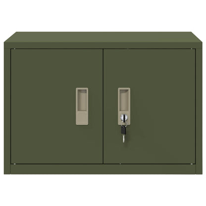 Armadio Verde oliva 60 x 40 x 40 cm Acciaio