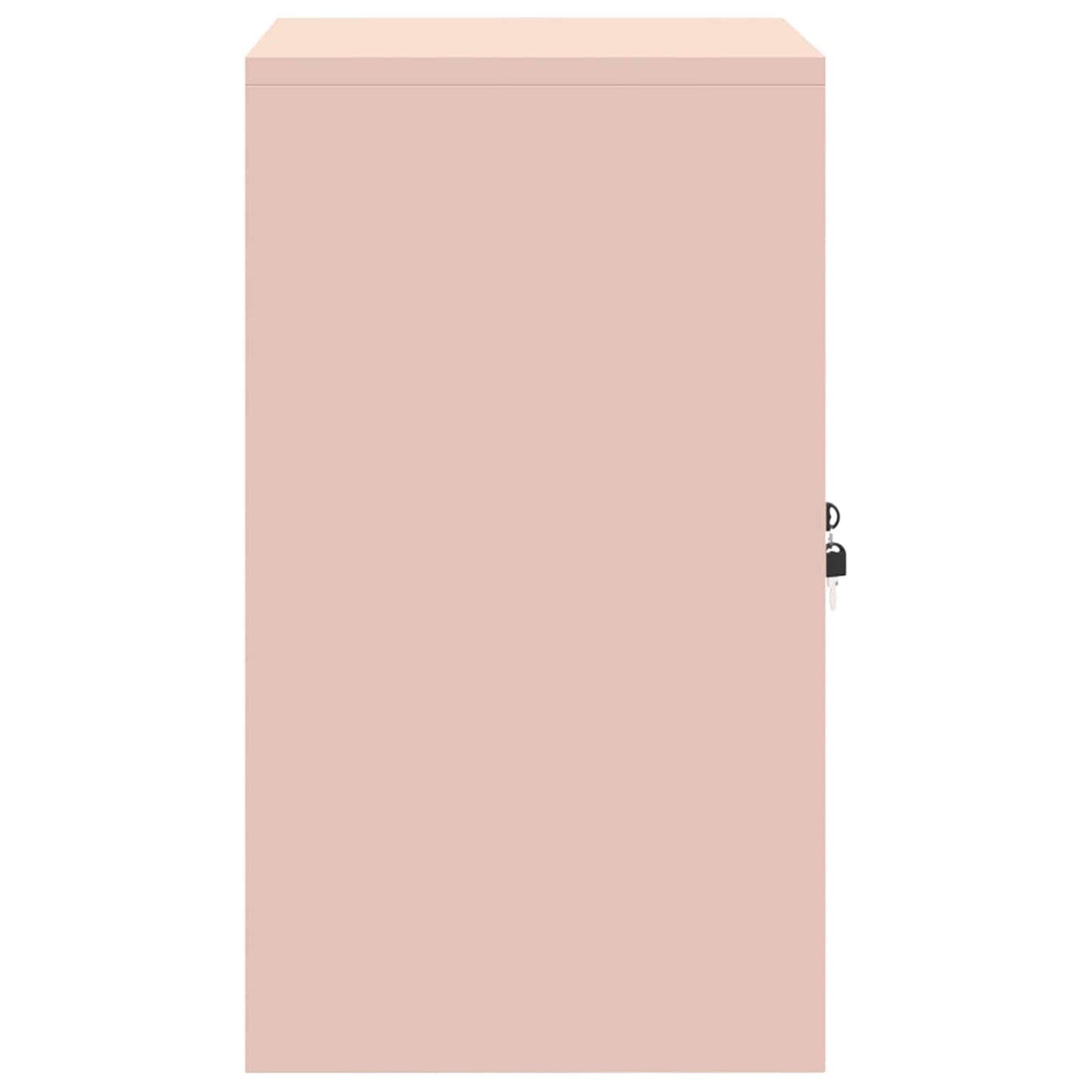 Armadio Rosa 60 x 40 x 70 cm Acciaio | homemem39
