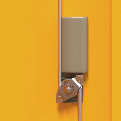 Armadio Giallo senape 60 x 40 x 70 cm Acciaio | homemem39