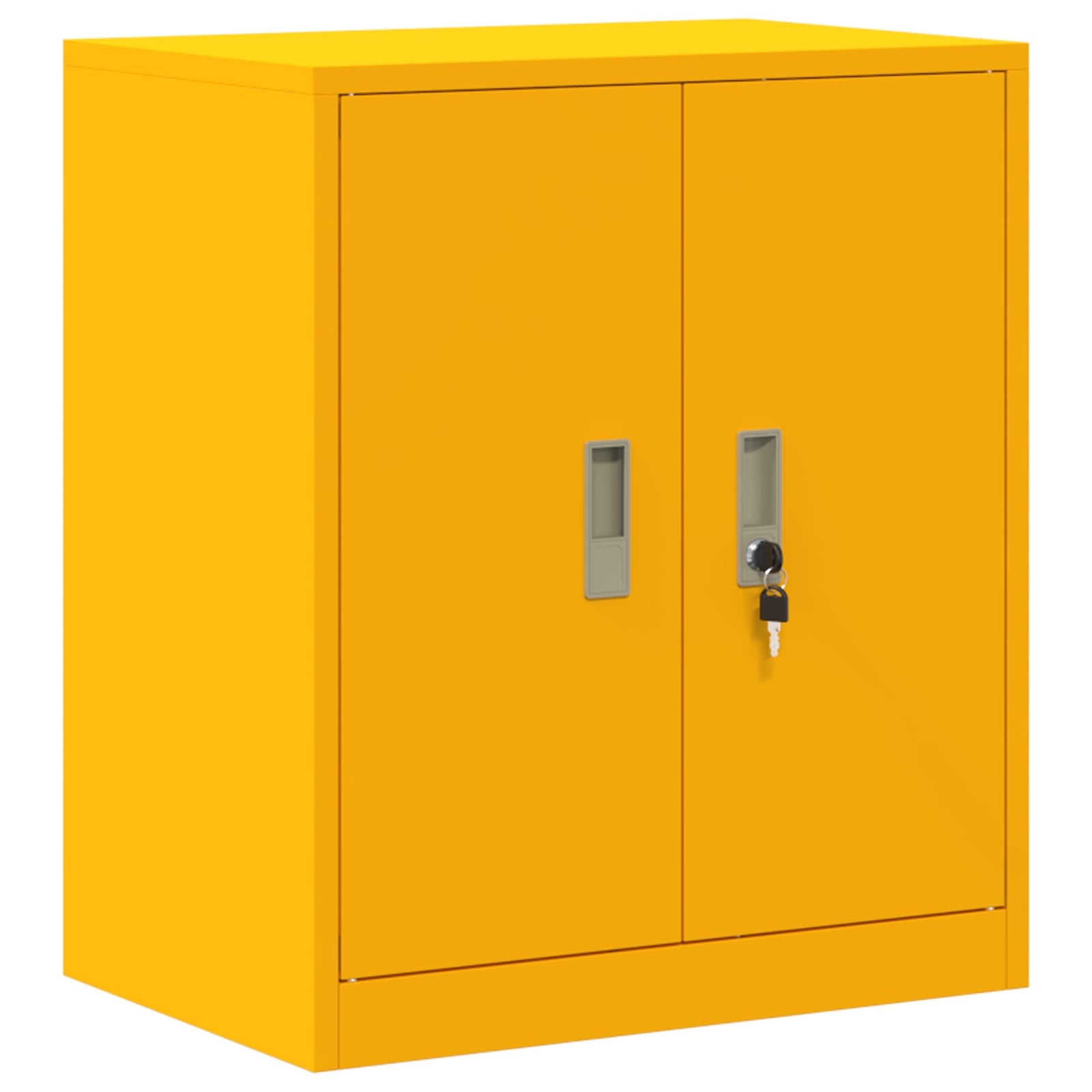 Armadio Giallo senape 60 x 40 x 70 cm Acciaio | homemem39