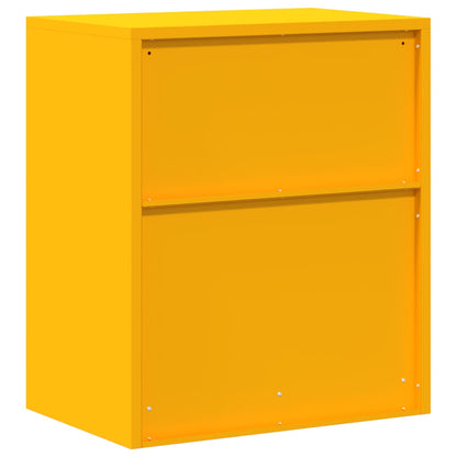 Armadio Giallo senape 60 x 40 x 70 cm Acciaio | homemem39