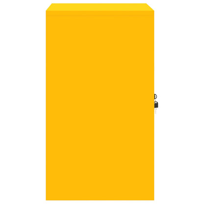 Armadio Giallo senape 60 x 40 x 70 cm Acciaio | homemem39
