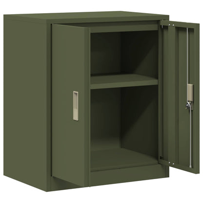 Armadio Verde oliva 60 x 40 x 70 cm Acciaio | homemem39