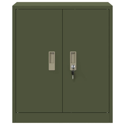 Armadio Verde oliva 60 x 40 x 70 cm Acciaio | homemem39