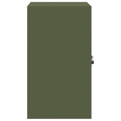 Armadio Verde oliva 60 x 40 x 70 cm Acciaio | homemem39