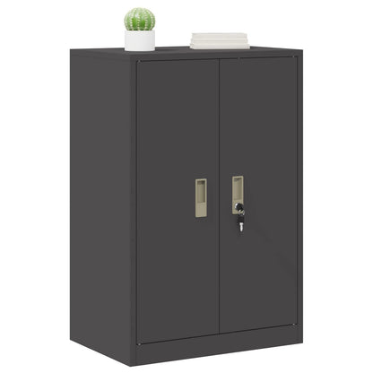 Armadio Nero 60 x 40 x 90 cm Acciaio | homemem39