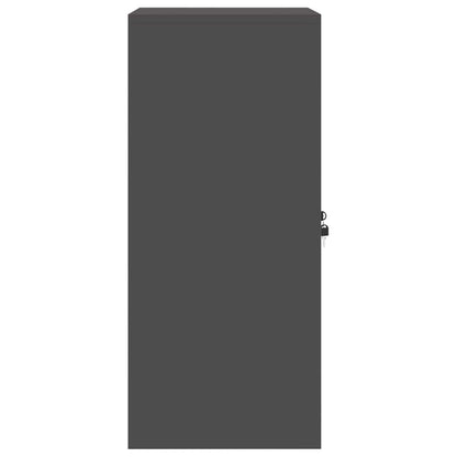 Armadio Nero 60 x 40 x 90 cm Acciaio | homemem39