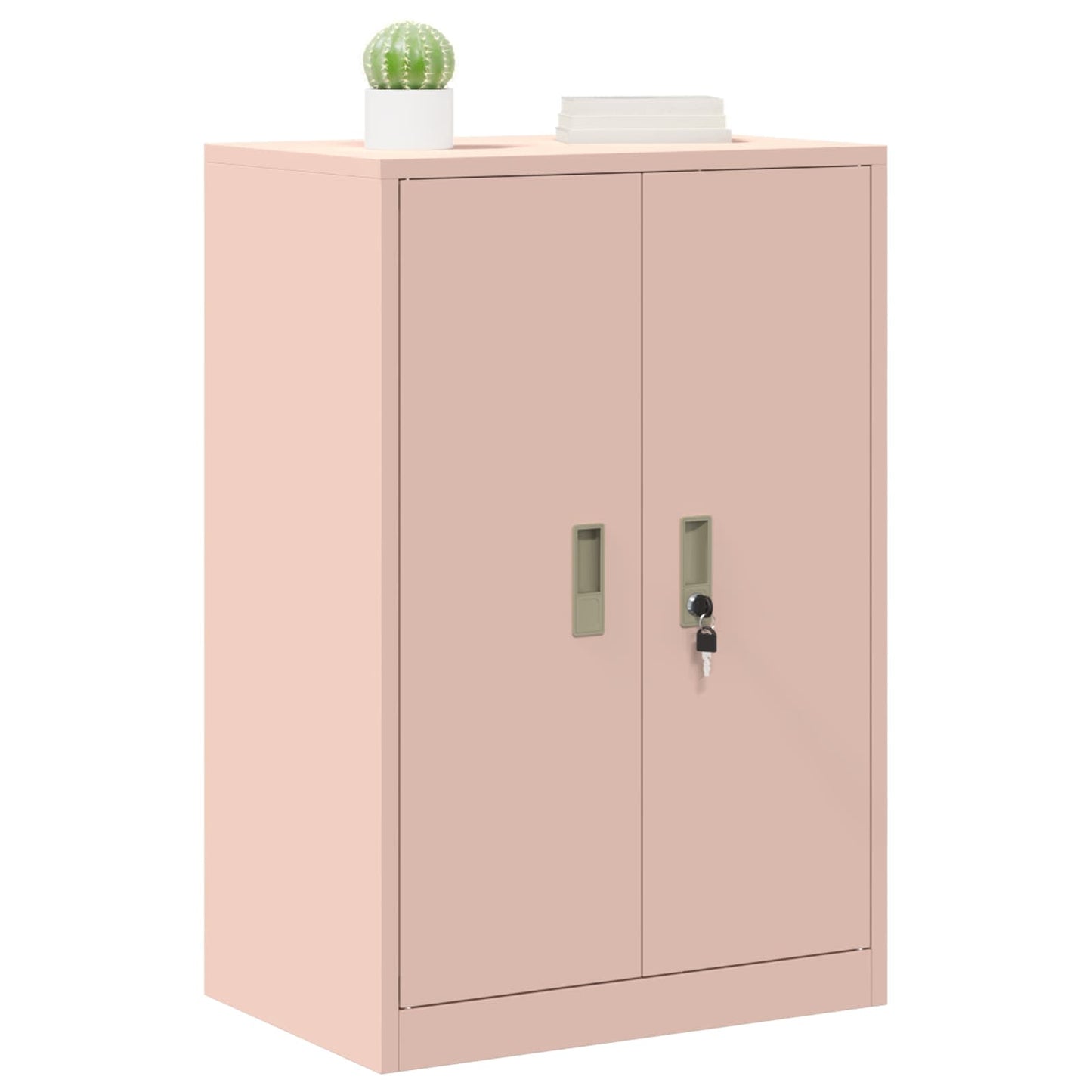 Armadio Rosa 60 x 40 x 90 cm Acciaio | homemem39
