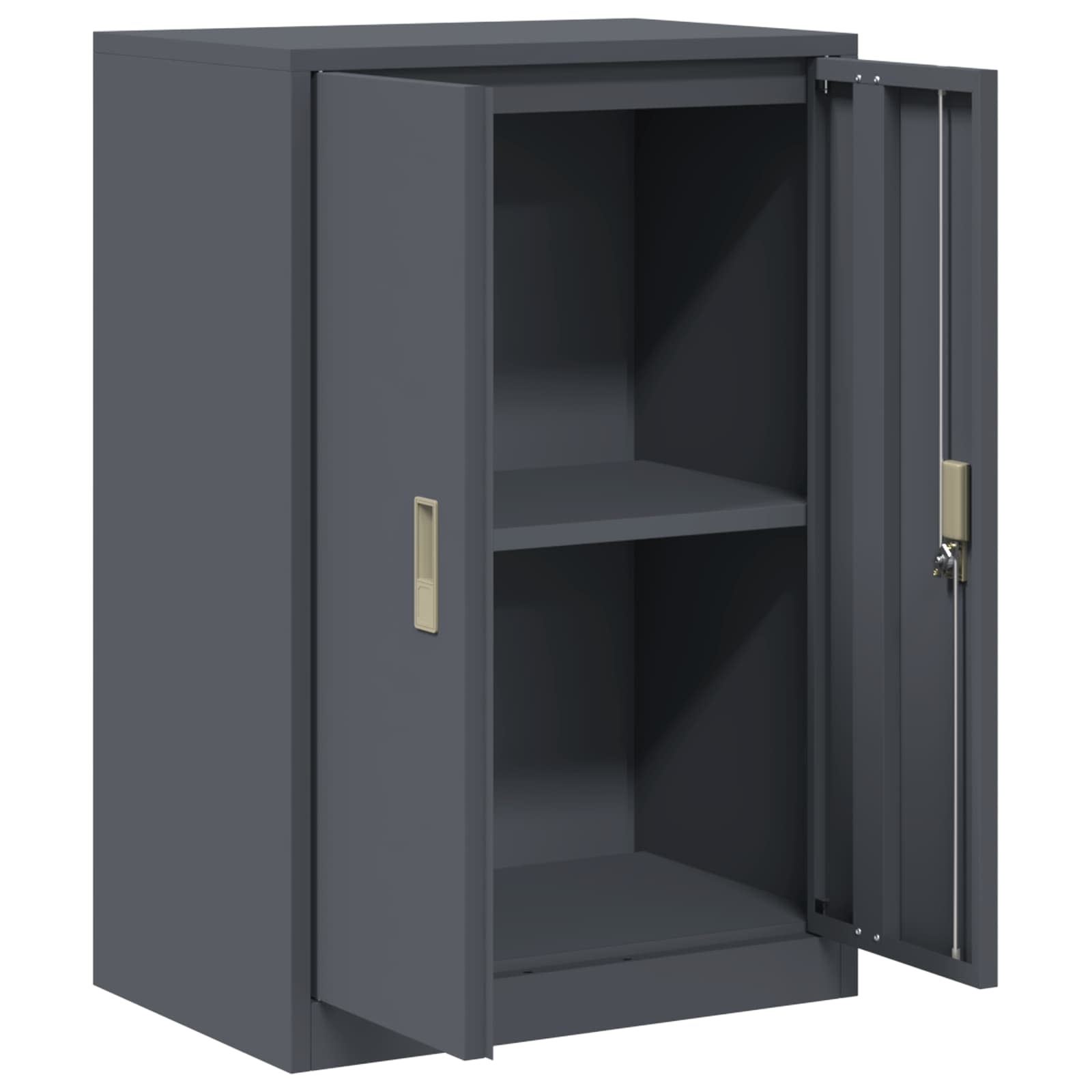 Armadio Antracite 60 x 40 x 90 cm Acciaio | homemem39