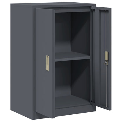 Armadio Antracite 60 x 40 x 90 cm Acciaio | homemem39