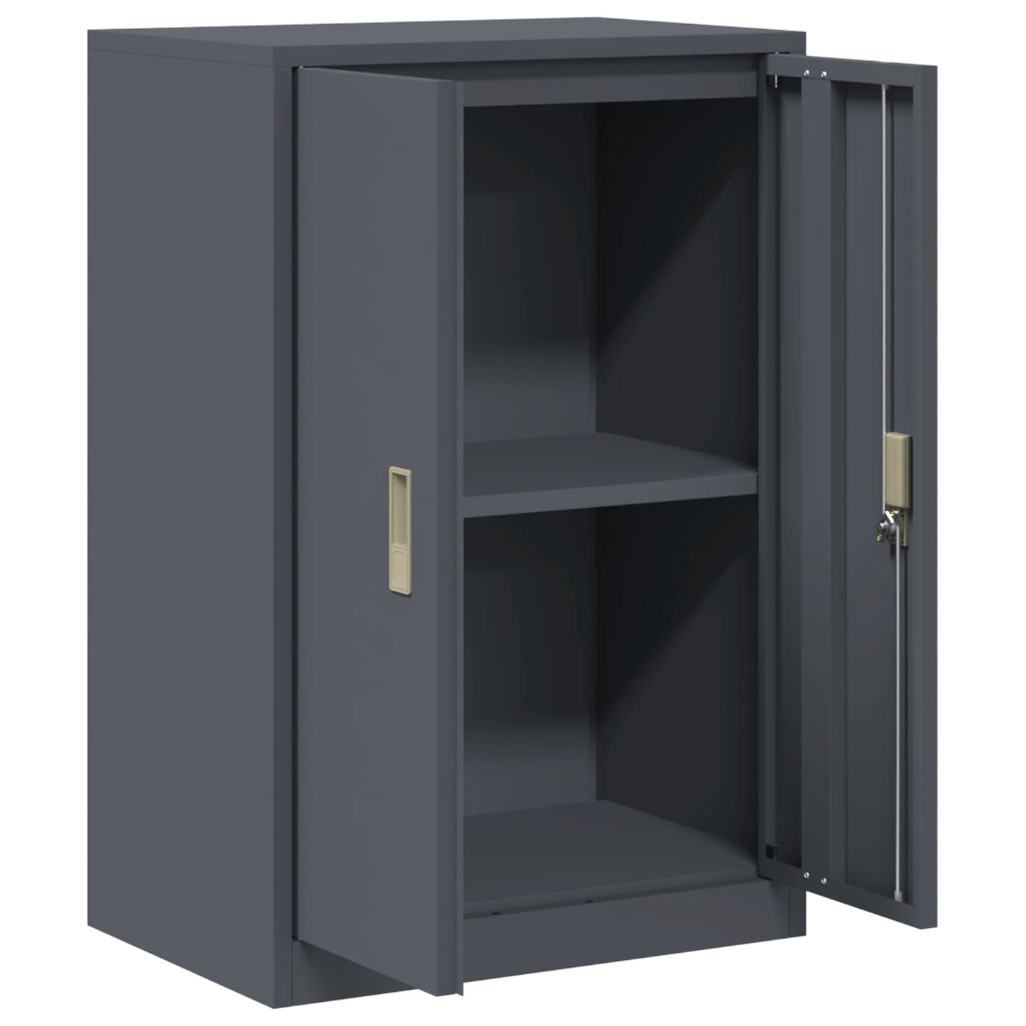 Armadio Antracite 60 x 40 x 90 cm Acciaio