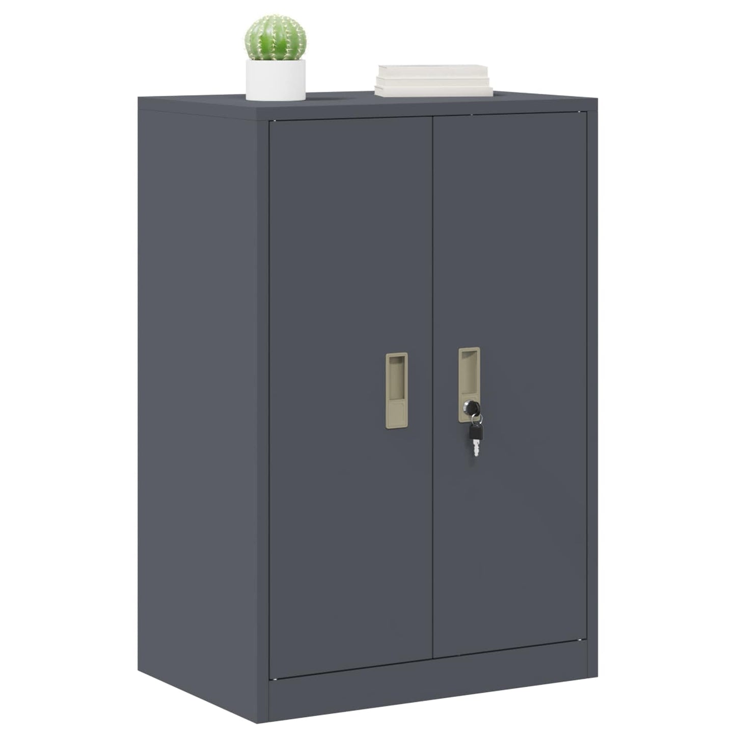 Armadio Antracite 60 x 40 x 90 cm Acciaio | homemem39