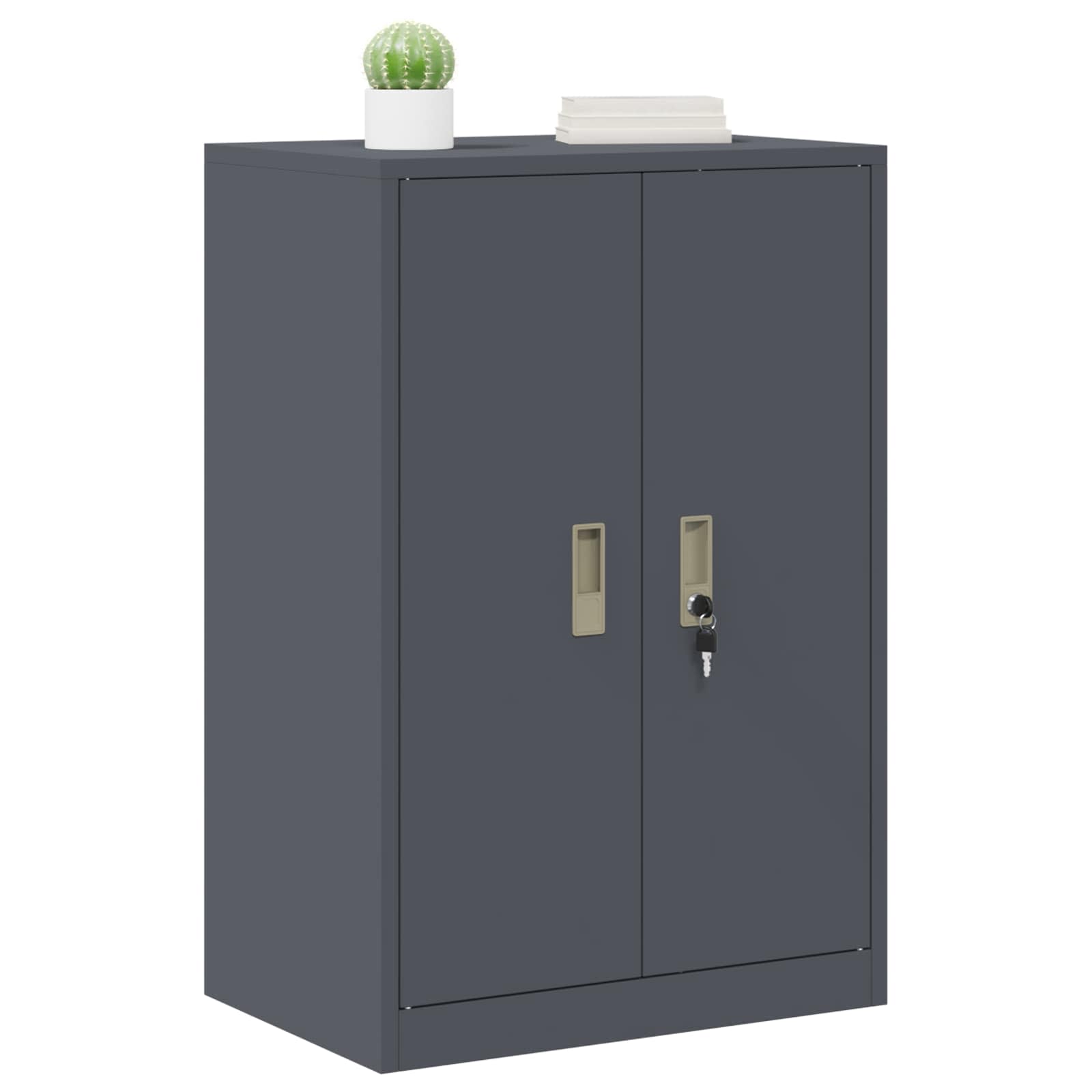 Armadio Antracite 60 x 40 x 90 cm Acciaio | homemem39