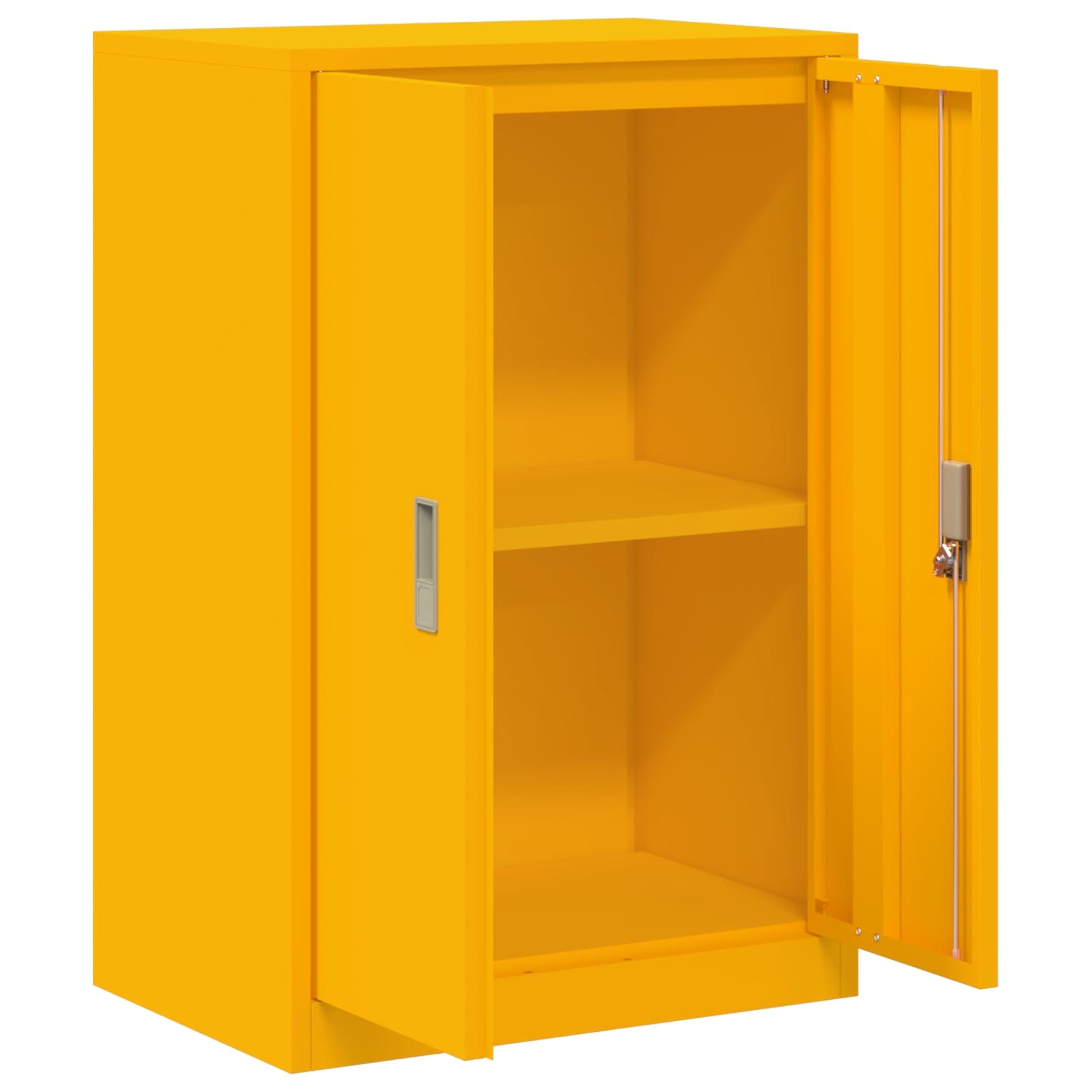 Armadio Giallo senape 60 x 40 x 90 cm Acciaio | homemem39