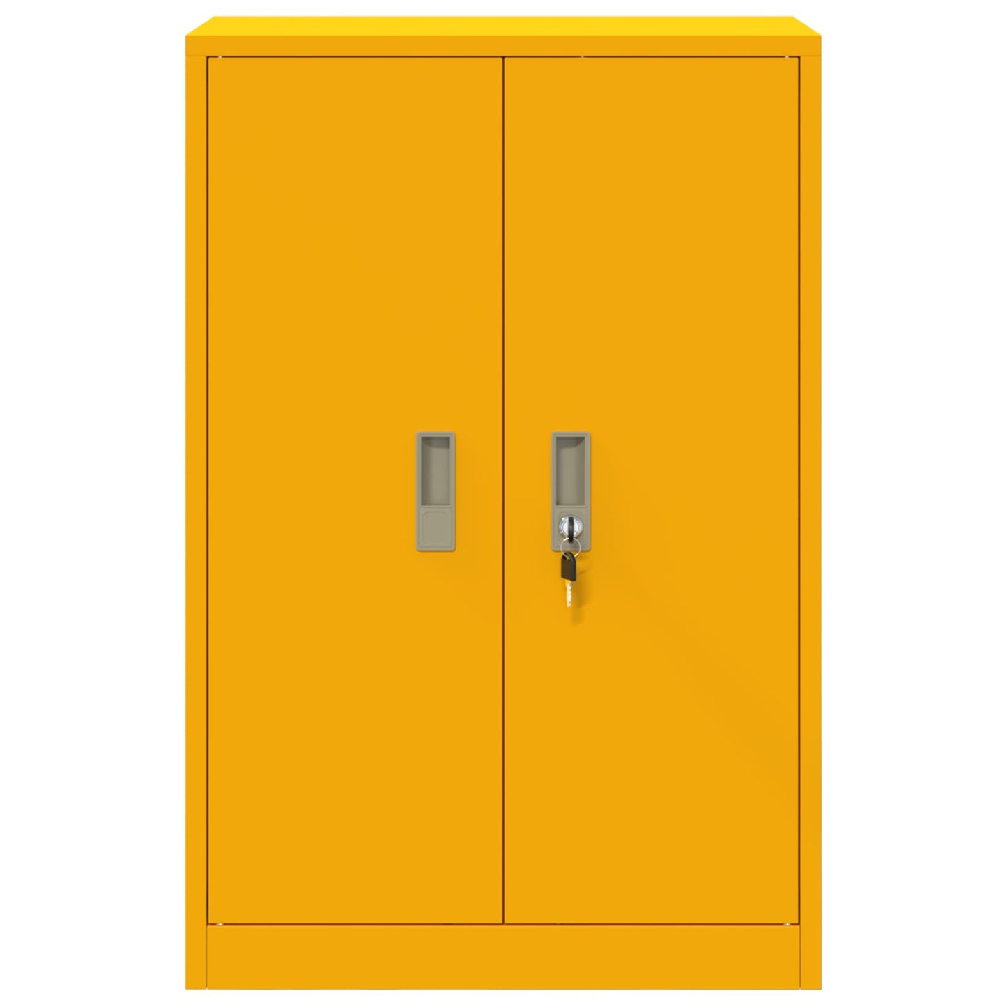 Armadio Giallo senape 60 x 40 x 90 cm Acciaio | homemem39