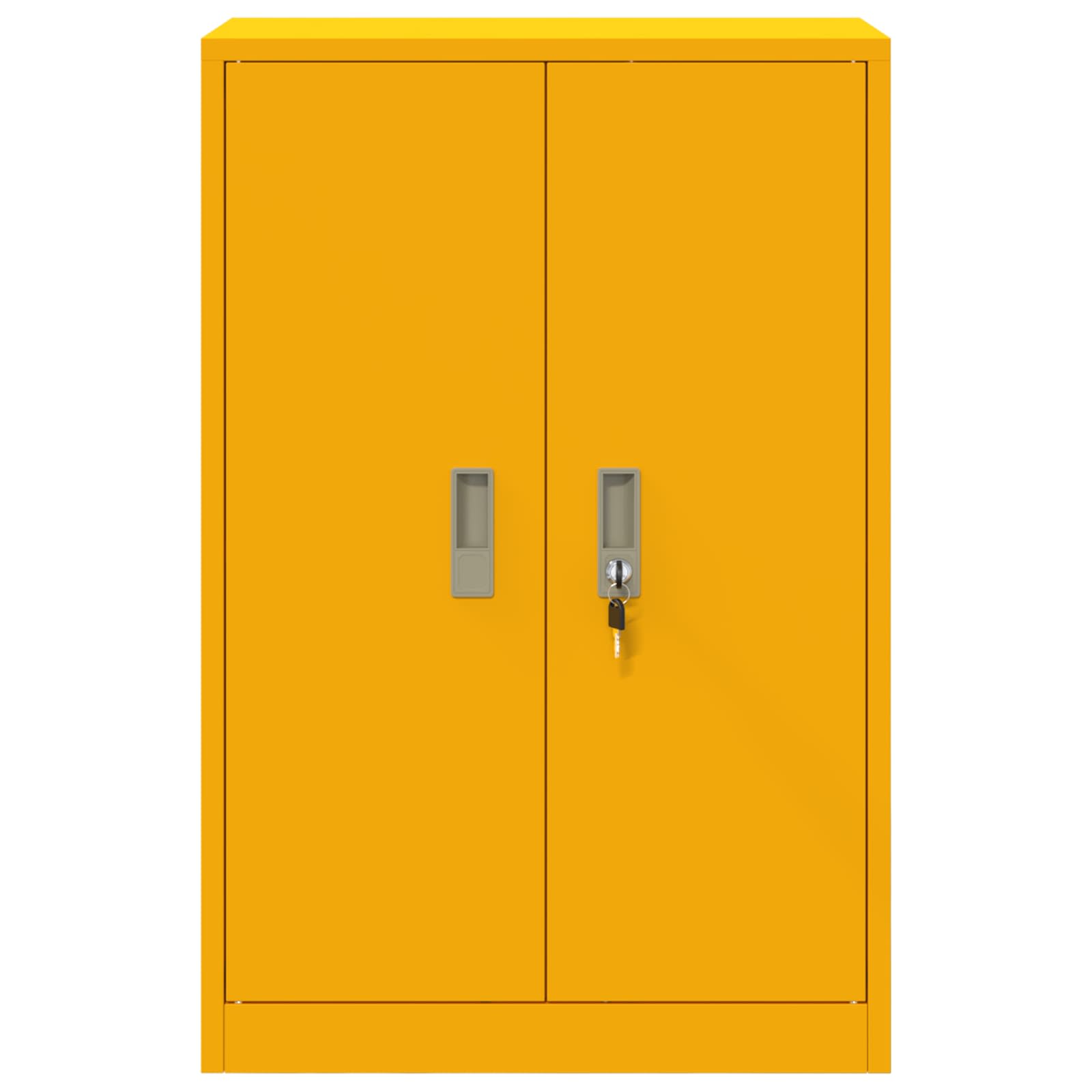 Armadio Giallo senape 60 x 40 x 90 cm Acciaio | homemem39